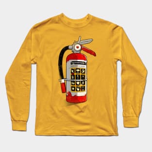 Super Fire Extinguisher Long Sleeve T-Shirt